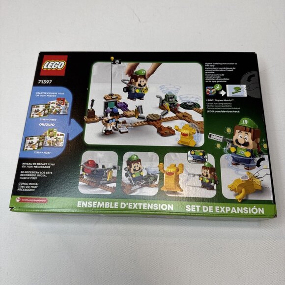 LEGO Super Mario: Luigi's Mansion Lab and Poltergust Expansion Set (71397) - Picture 2 of 2